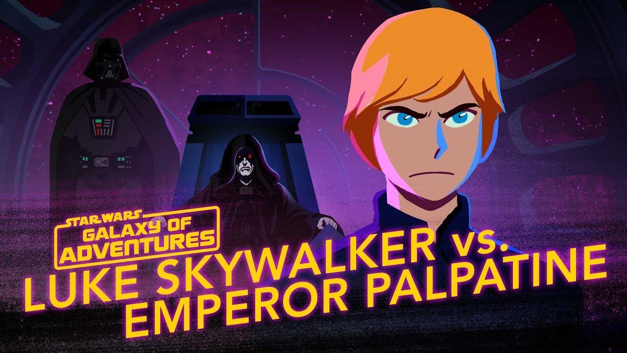 Star Wars Galaxy of Adventures: Luke vs. Emperor Palpatine - Rise to Evil (S)