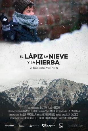 El lápiz, la nieve y la hierba