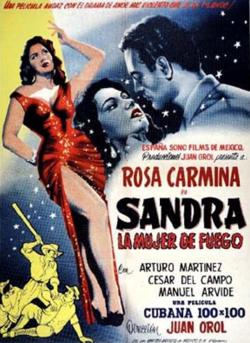 Sandra, la mujer de fuego