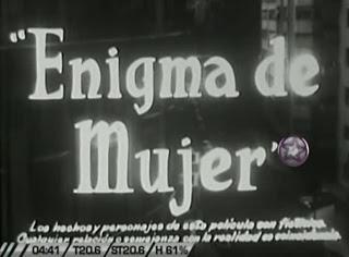 Enigma de mujer