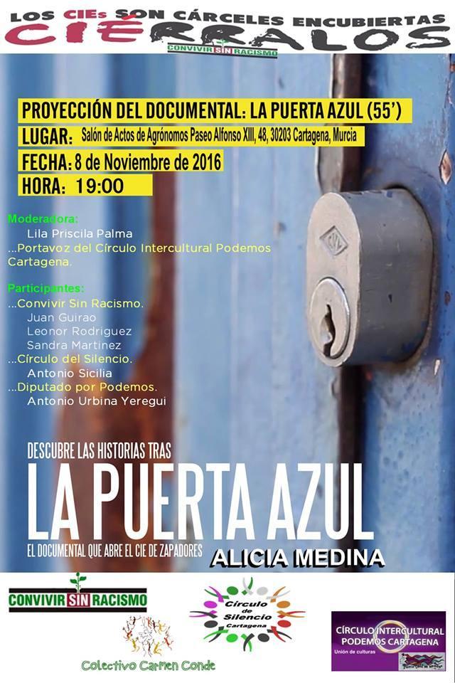 La puerta azul