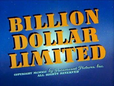 Billion Dollar Limited (S)