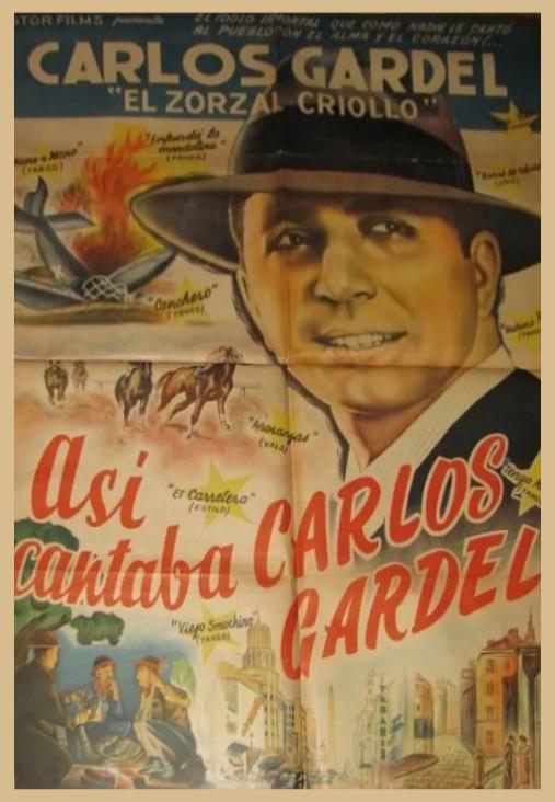 Asi cantaba Carlos Gardel