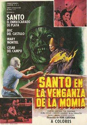 Santo en la venganza de la momia