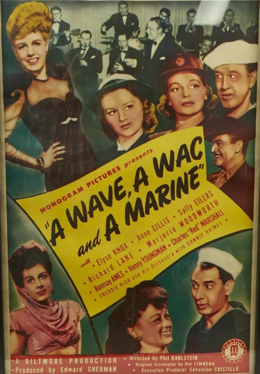 A Wave, a WAC and a Marine