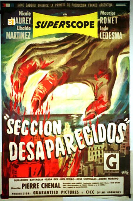 Sección desaparecidos