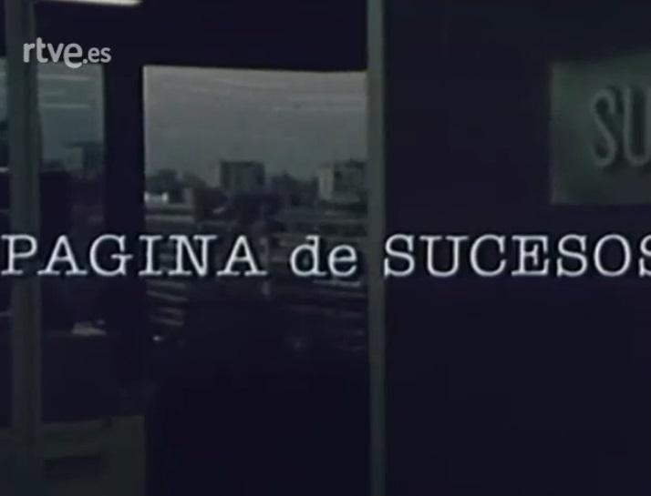 Página de sucesos (TV Series)