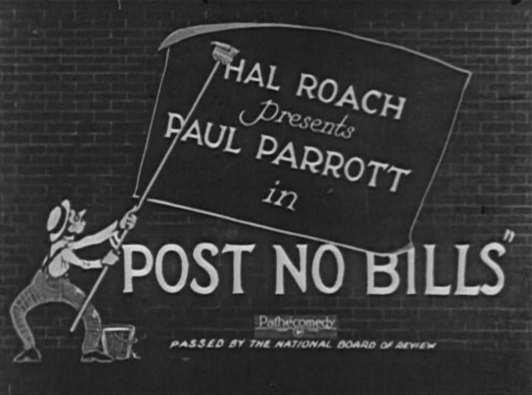 Post No Bills (C)