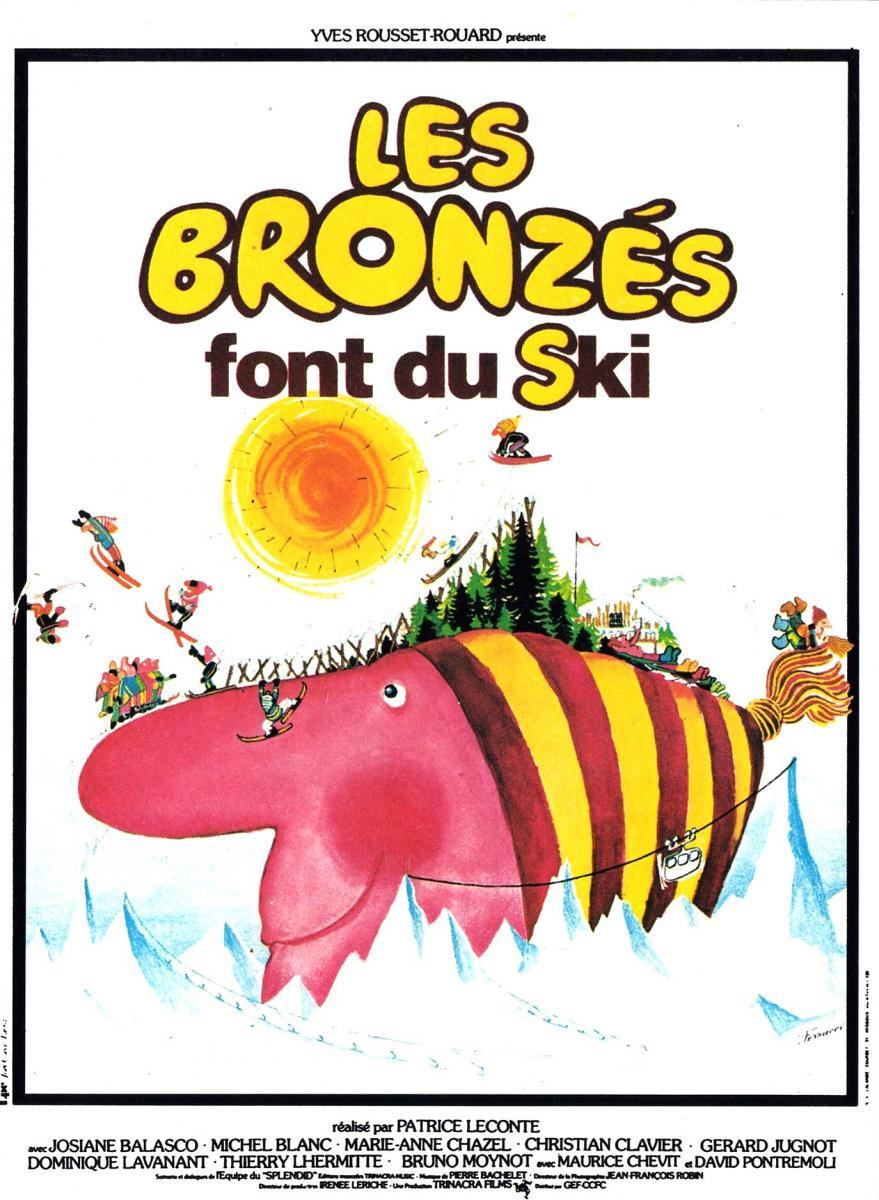 Los bronceados hacen ski