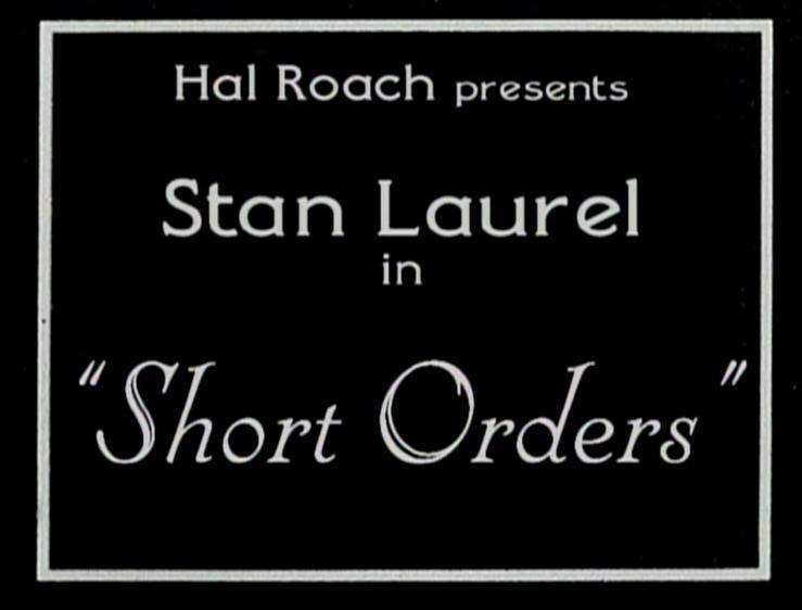 Short Orders (C)