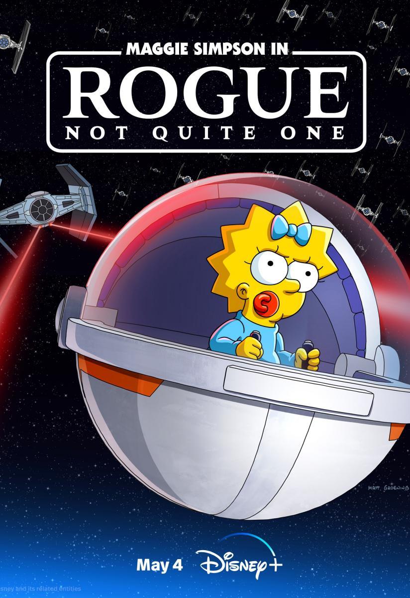 Maggie Simpson en 'Casi Rogue One' (C)