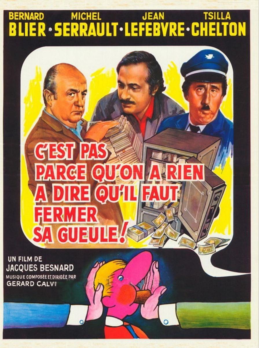 C'est pas parce qu'on a rien à dire qu'il faut fermer sa gueule... (1975)