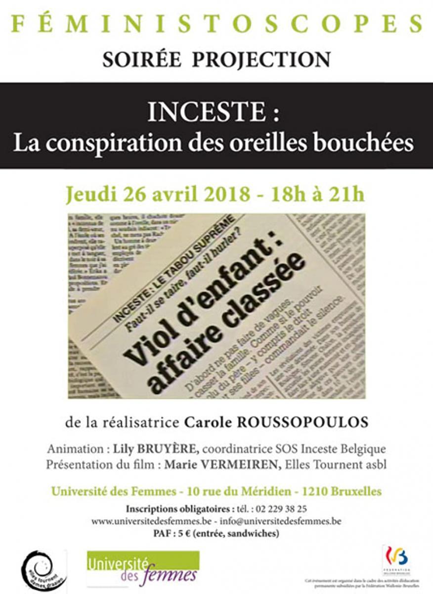 L'inceste, la conspiration des oreilles bouchées