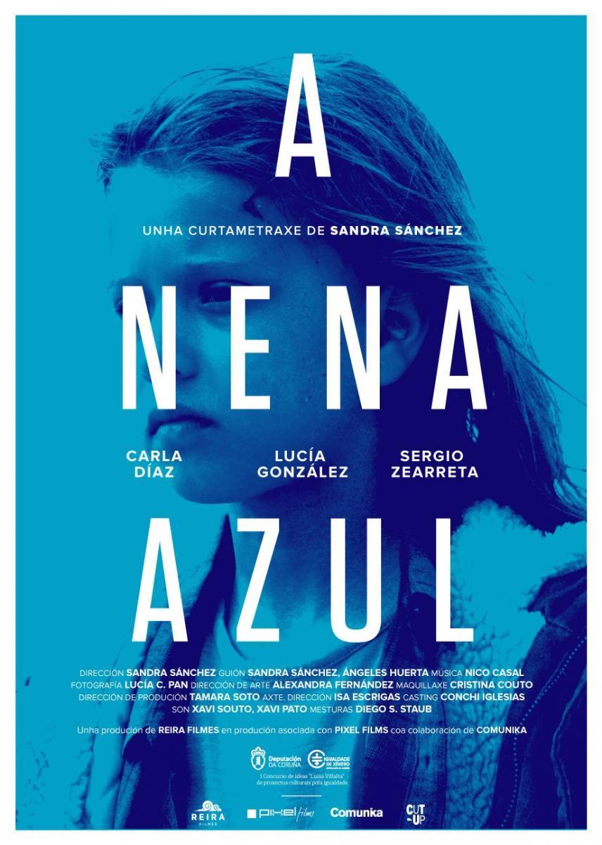 A nena azul (C)