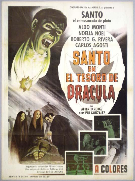 Santo en El tesoro de Drácula