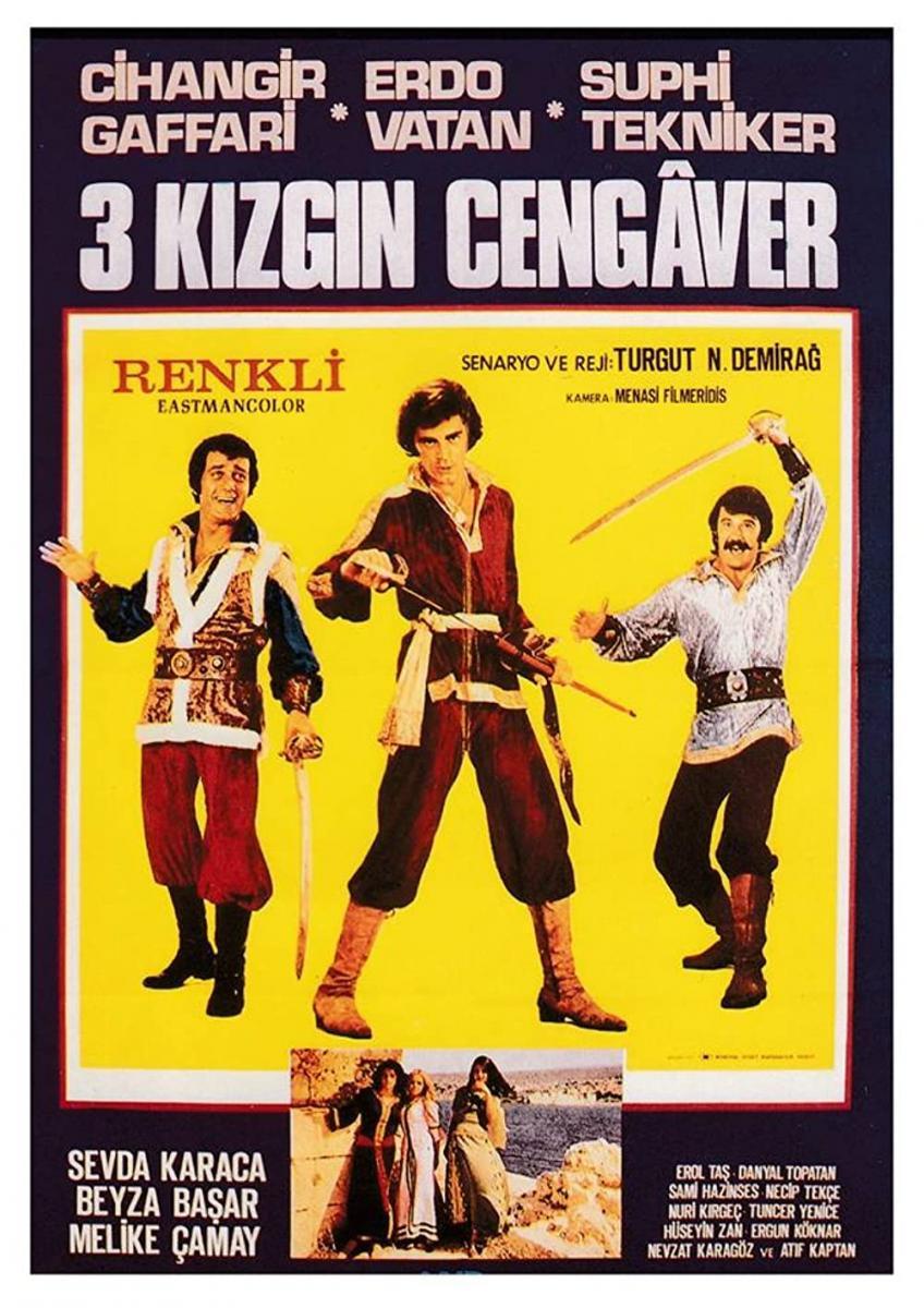 Üç kizgin cengaver