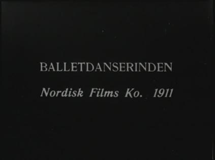 Balletdanserinden